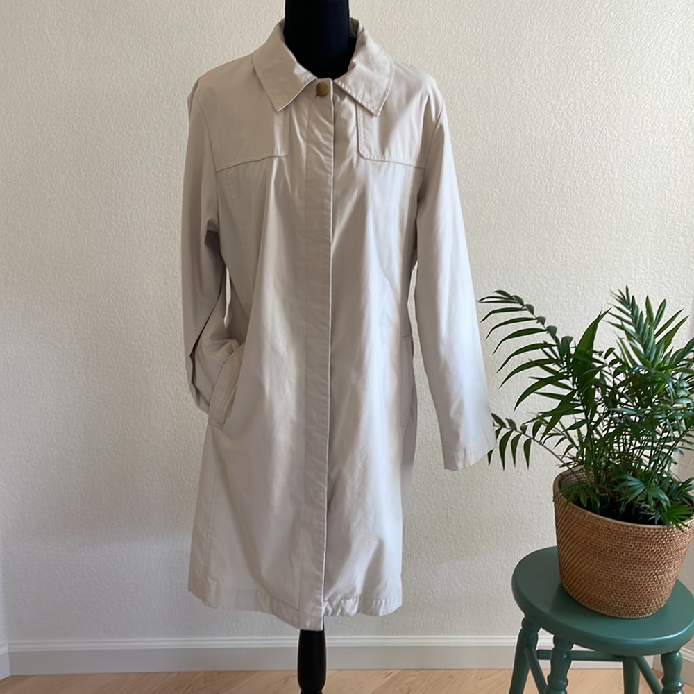 Eddie Bauer cream jacket